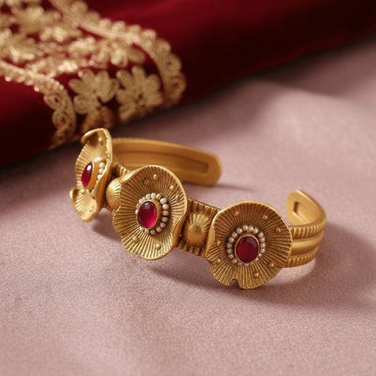 Antique Floral  Bangle