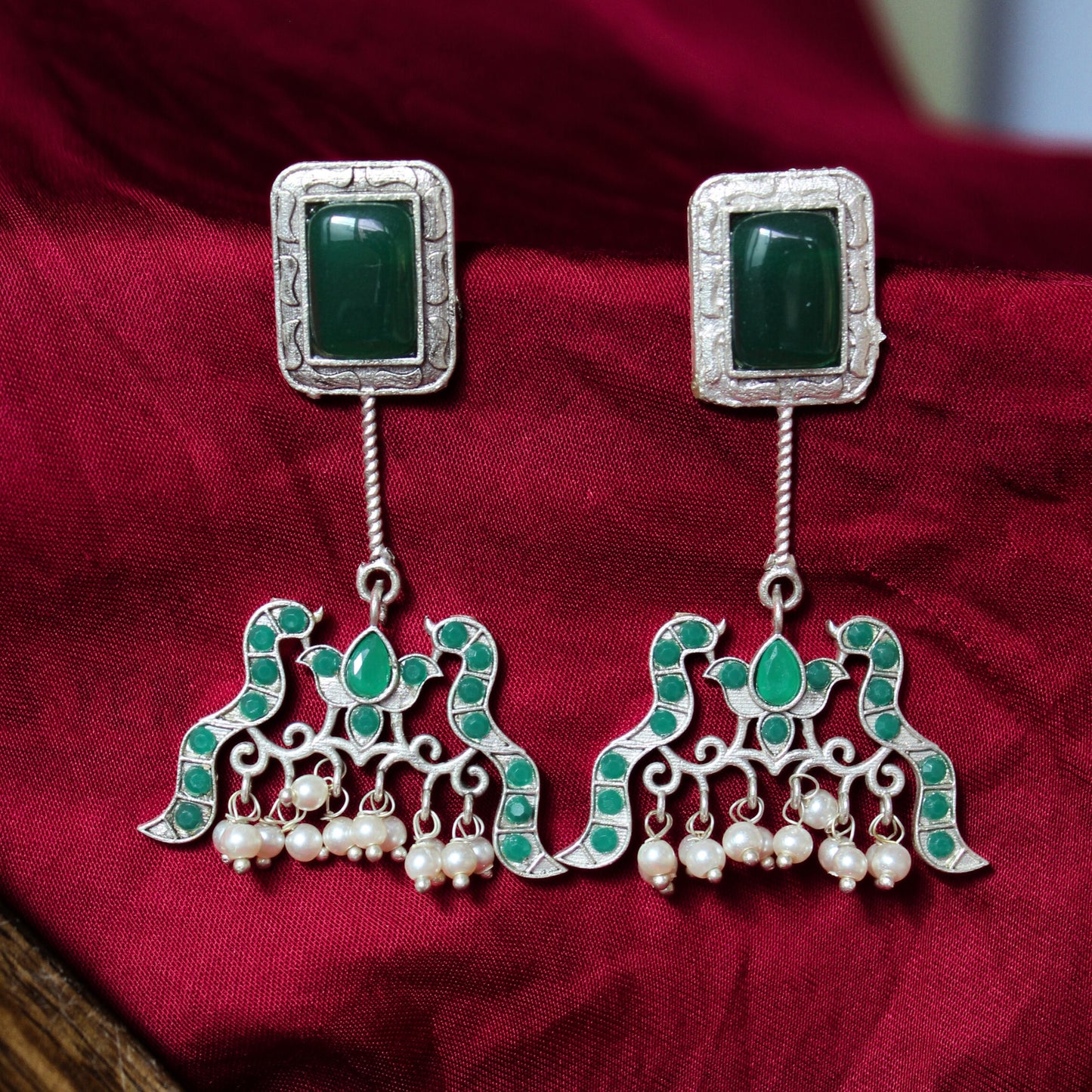 Mughal Bird & Gem Drops