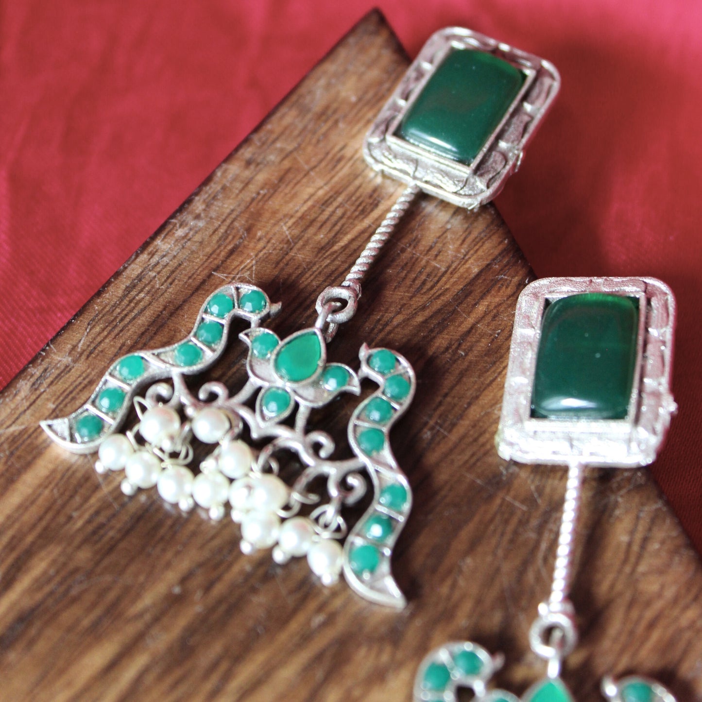 Mughal Bird & Gem Drops