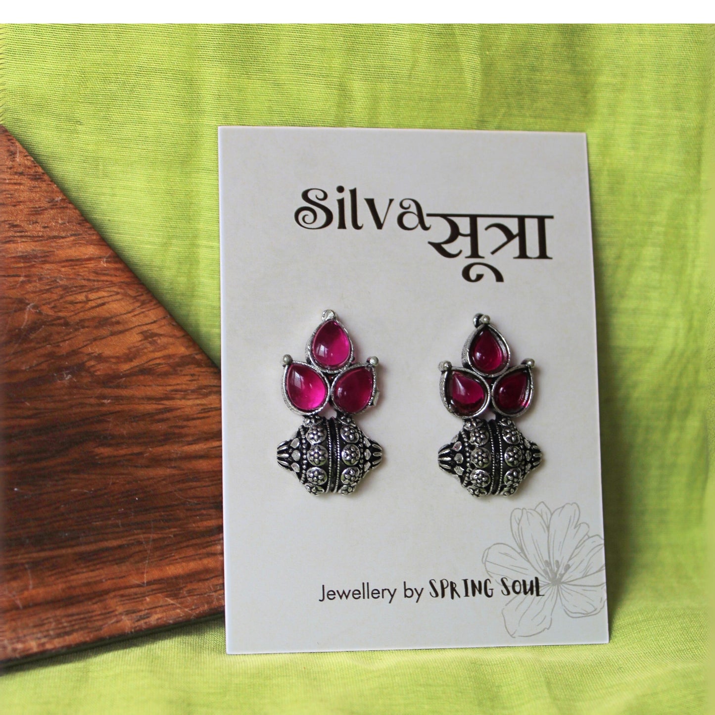 Teardrop Bloom Studs