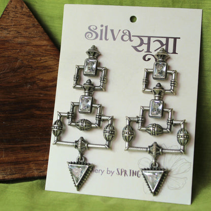 Geometric Citadel Danglers