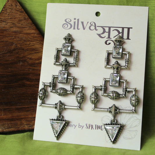 Geometric Citadel Danglers