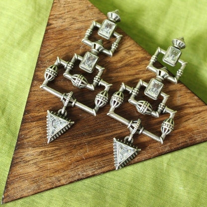 Geometric Citadel Danglers