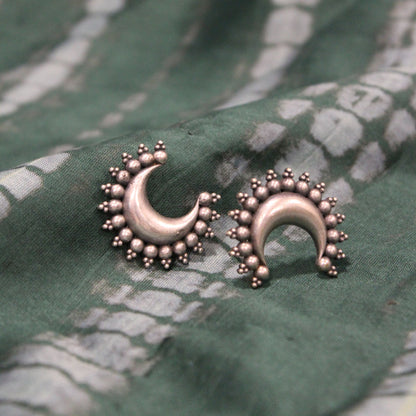 Tribal moon studs
