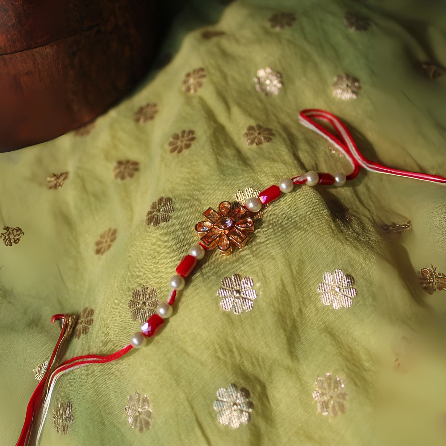 Floral Charm Rakhi