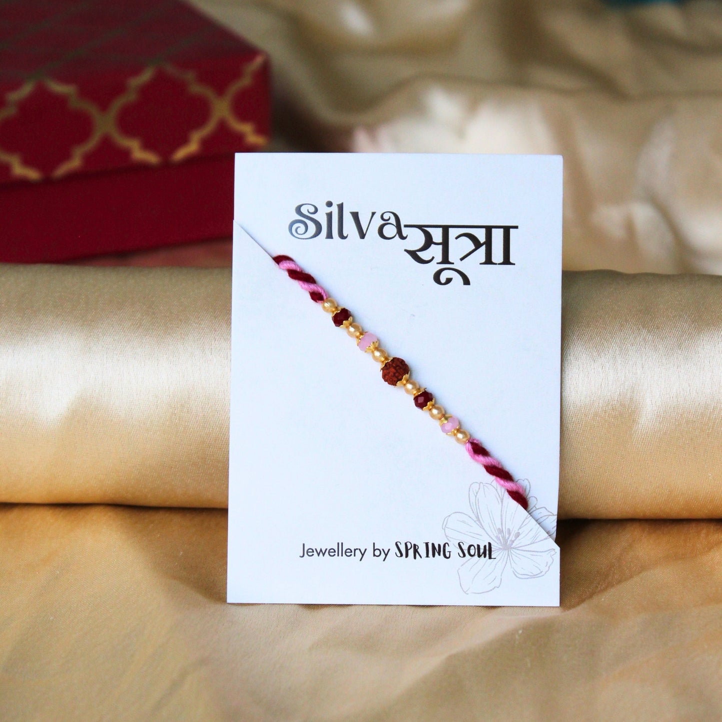 Gulnaar rudraksh rakhi