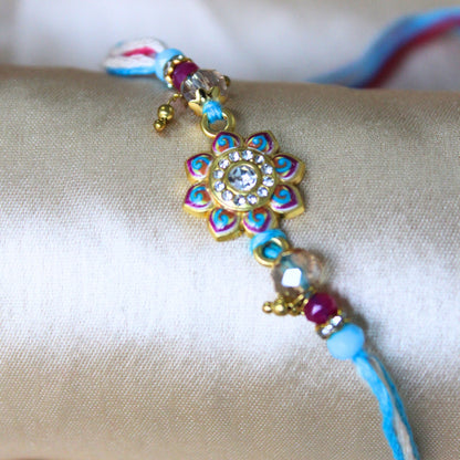 Rangrez flower rakhi