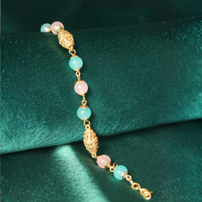 pastel charm bracelet rakhi