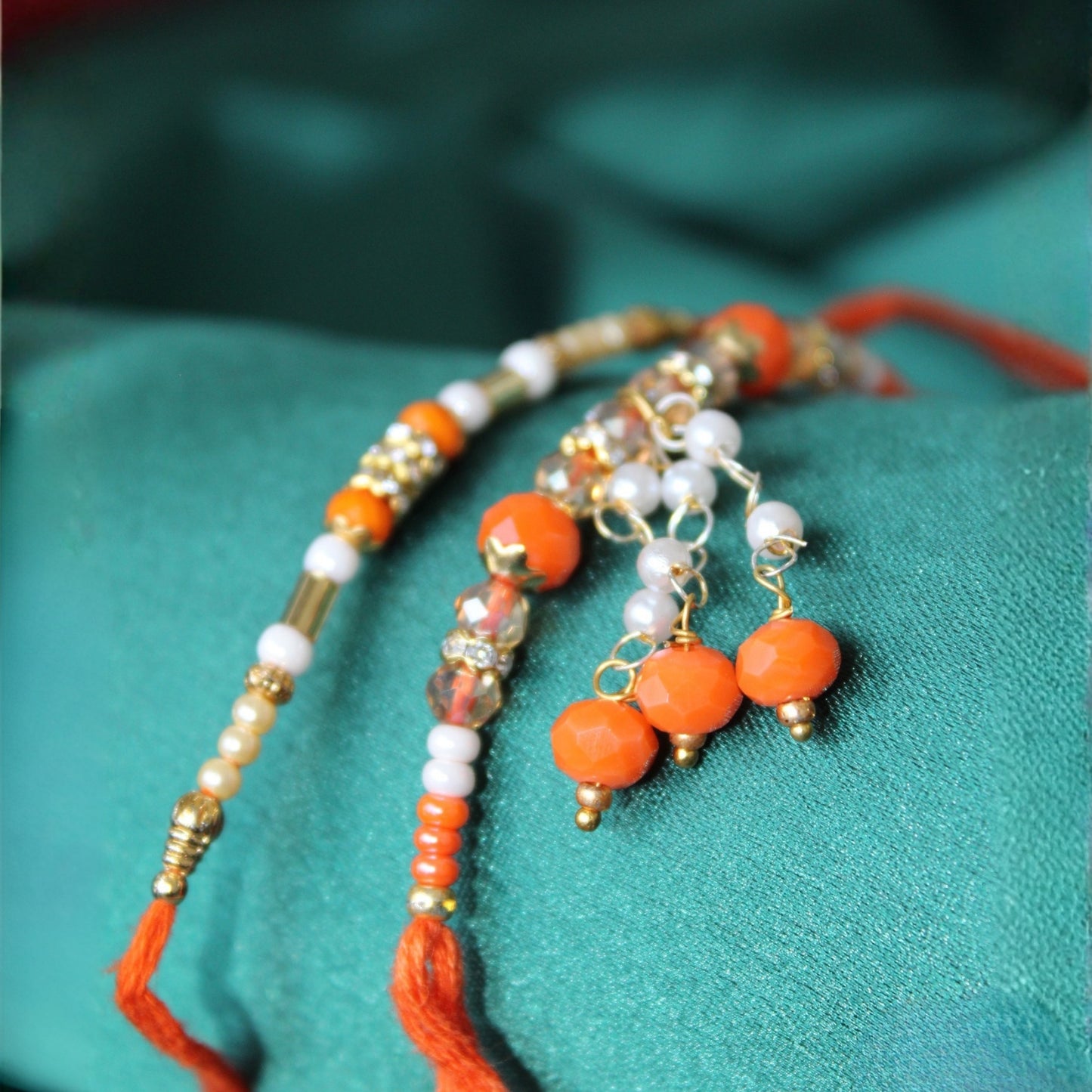 sunset beaded lumba set of 2