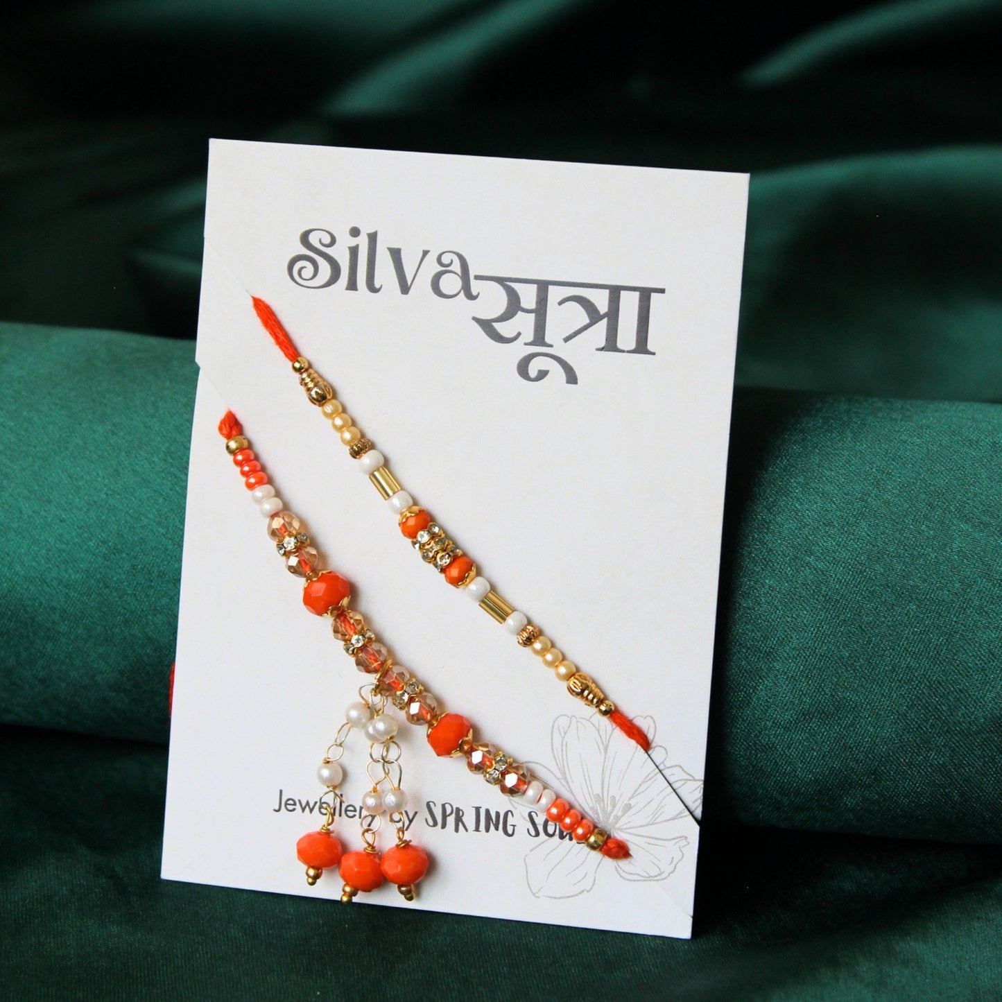 sunset beaded lumba set of 2