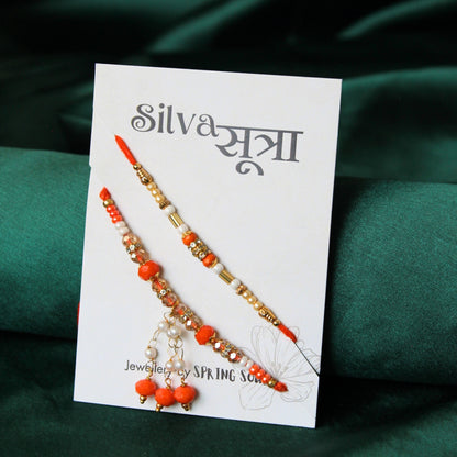 sunset beaded lumba set of 2