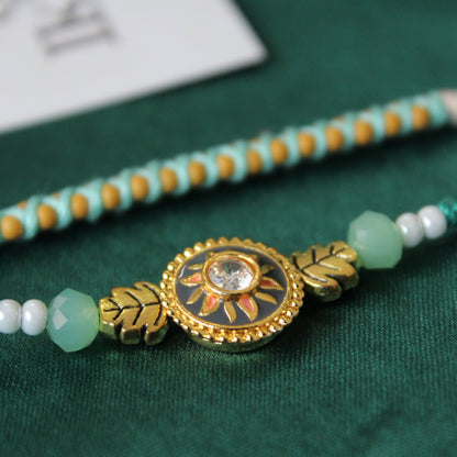 Mint surya rakhi set of 2