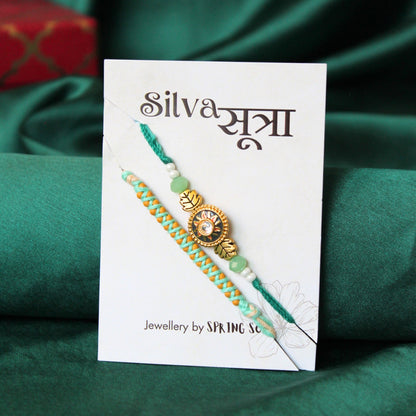 Mint surya rakhi set of 2