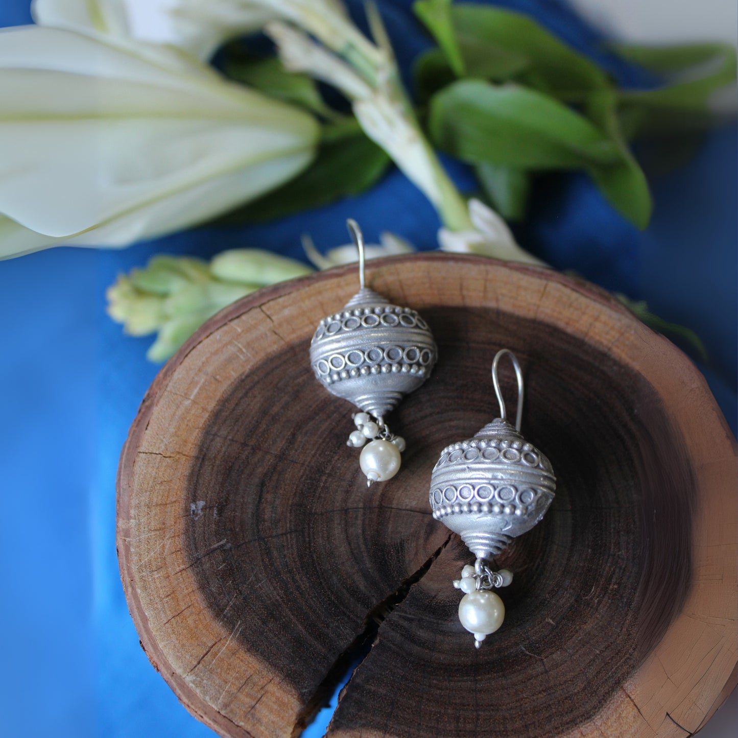 Oxidised Dome Drops