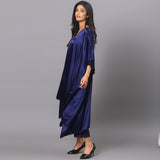 Royal Blue Kaftan Set