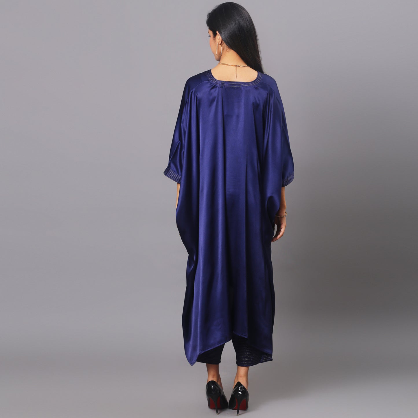 Royal Blue Kaftan Set