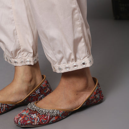 Mirror Work Harem Pants
