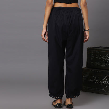 Mirror Work Harem Pants