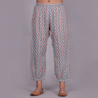 Multicoloured ikat co-ord set
