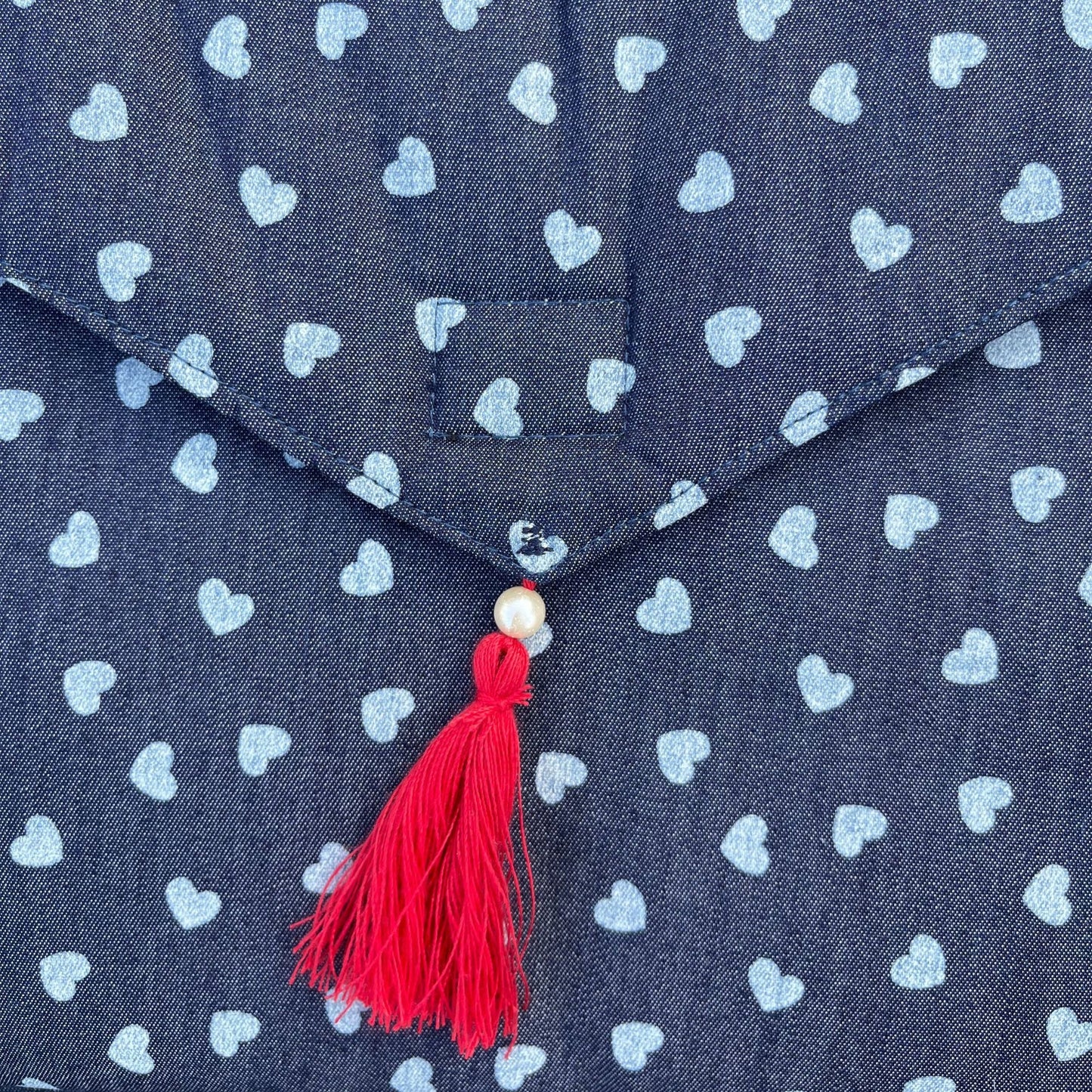 Blue Printed IPad Sleeve